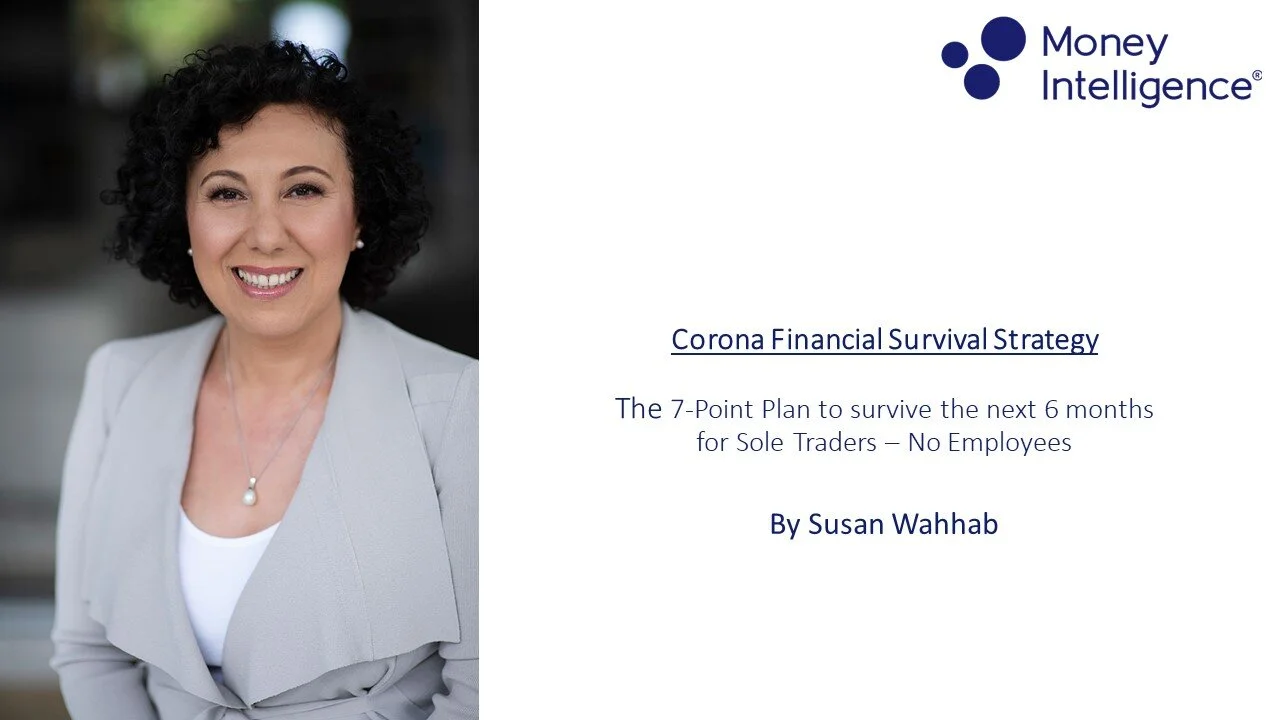 7-Point Corona Financial Survival Plan for Sole Traders (No Employees)