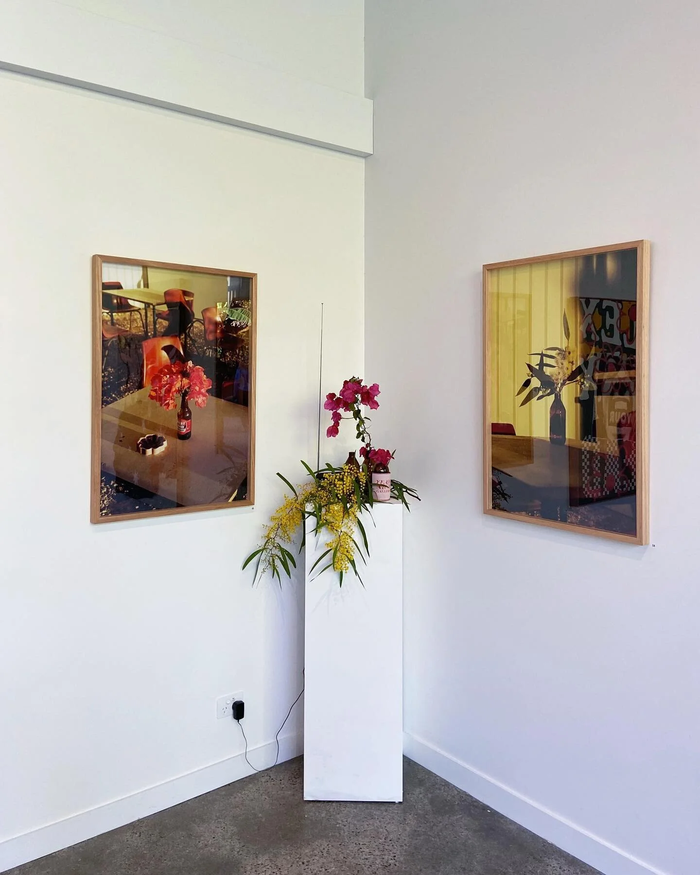 Was a pleasure to frame works for the &lsquo;Meanwhile&rsquo; show currently on at Yeah Nice gallery. Heres a couple of @nparko photos framed full bleed in waxed tas oak. 

Big ups on the show @nparko @brendan_d_ @jacobmandude