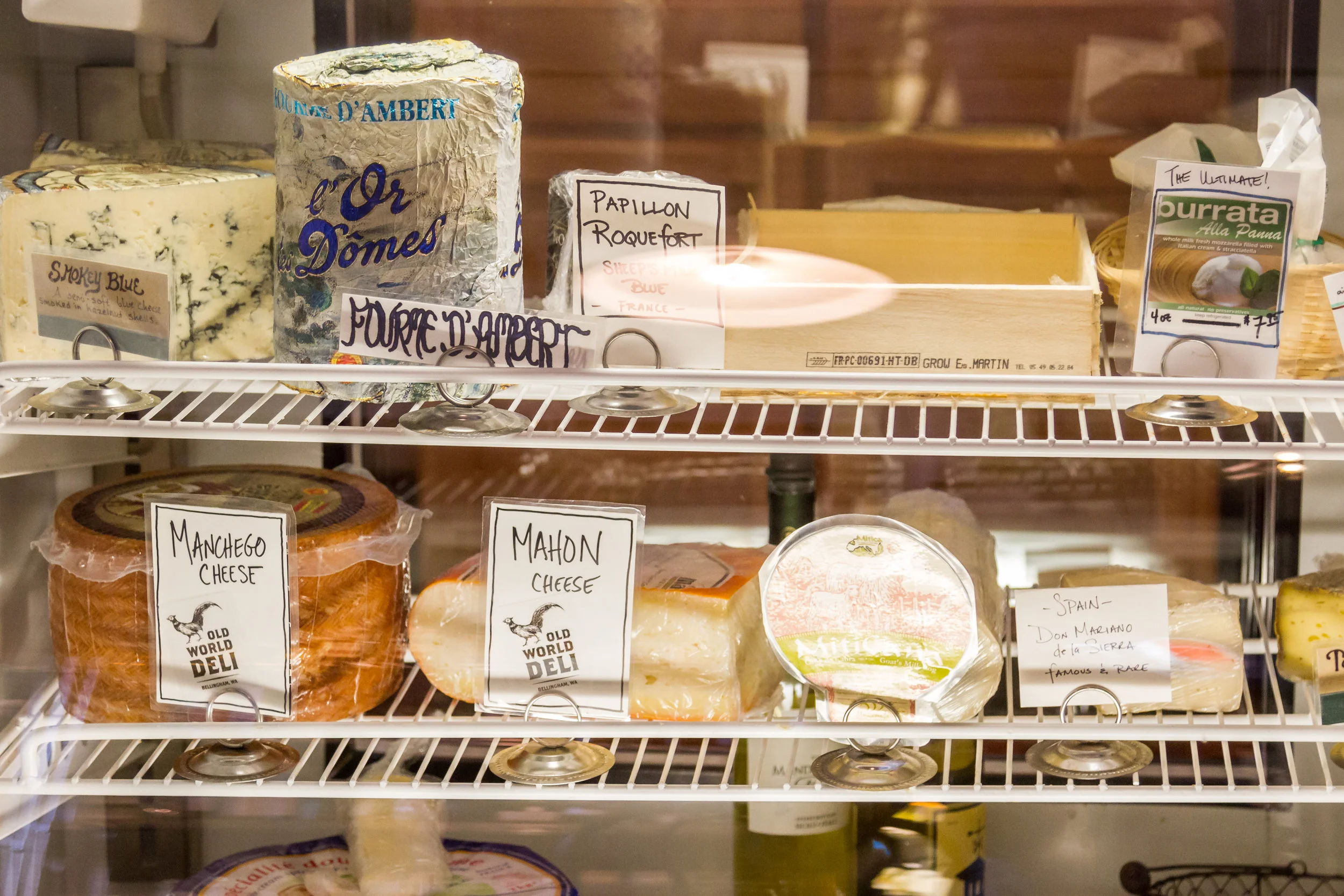 Deli Case + Grocery — Old World Deli
