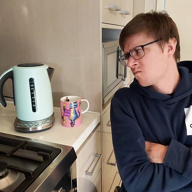 Sorry I haven't been around, I was busy being in a fight with my kettle. Check out the new blog post to find out why! #quadzillasam #kettlefight #loosingit