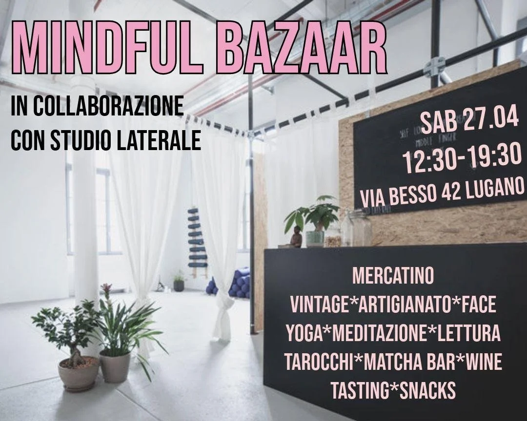 Mindful Bazaar con BAZAAR AL LAGO