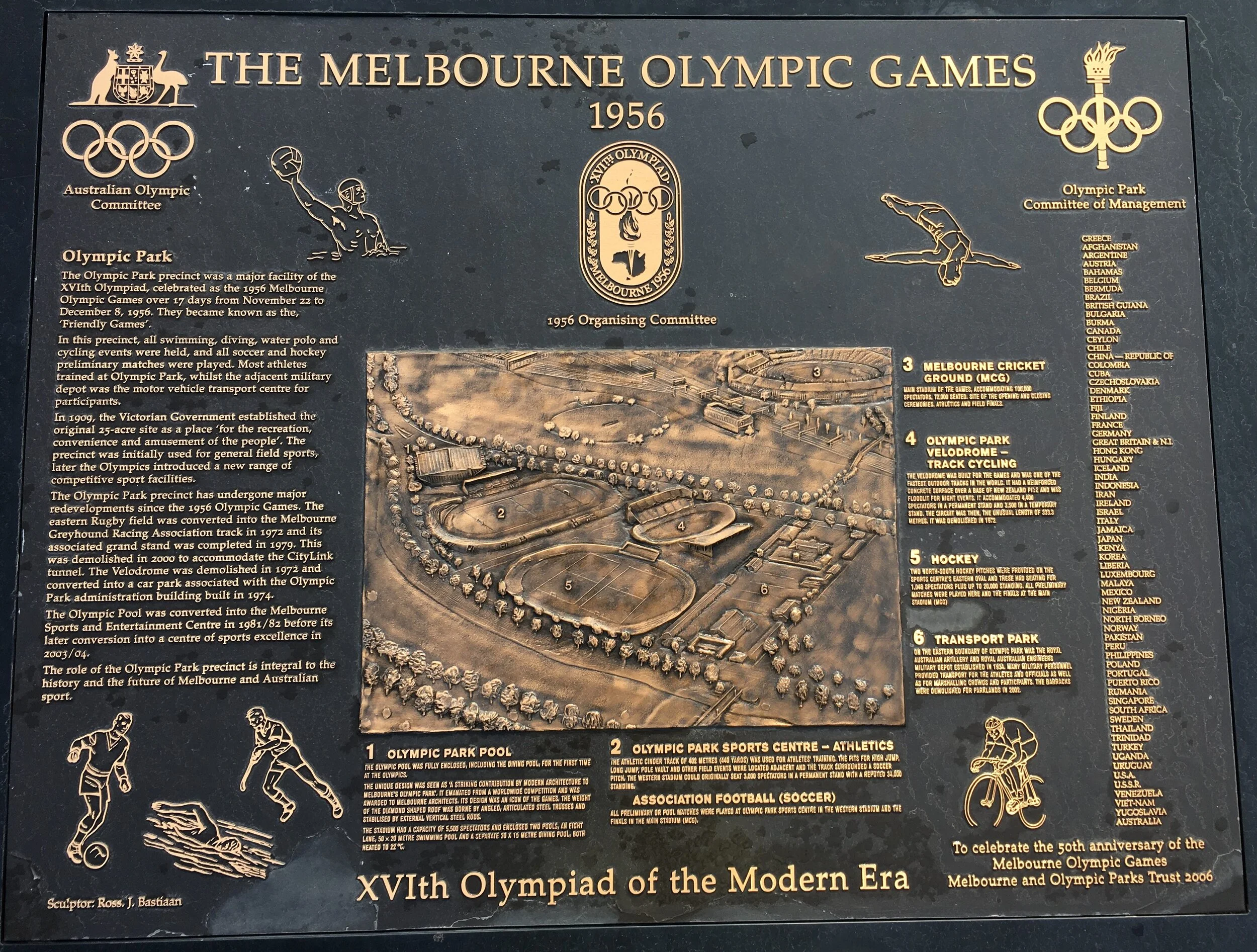 Melbourne 1956 olympic games