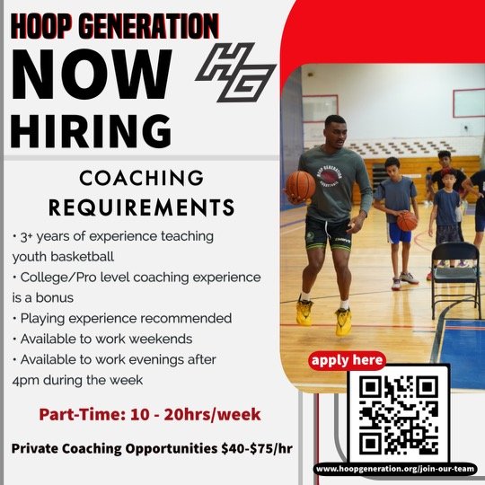 Join Our Team HOOP GENERATION