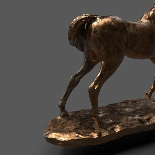 Bronze..
#arabian_horse #خيل_عربي #zbrush