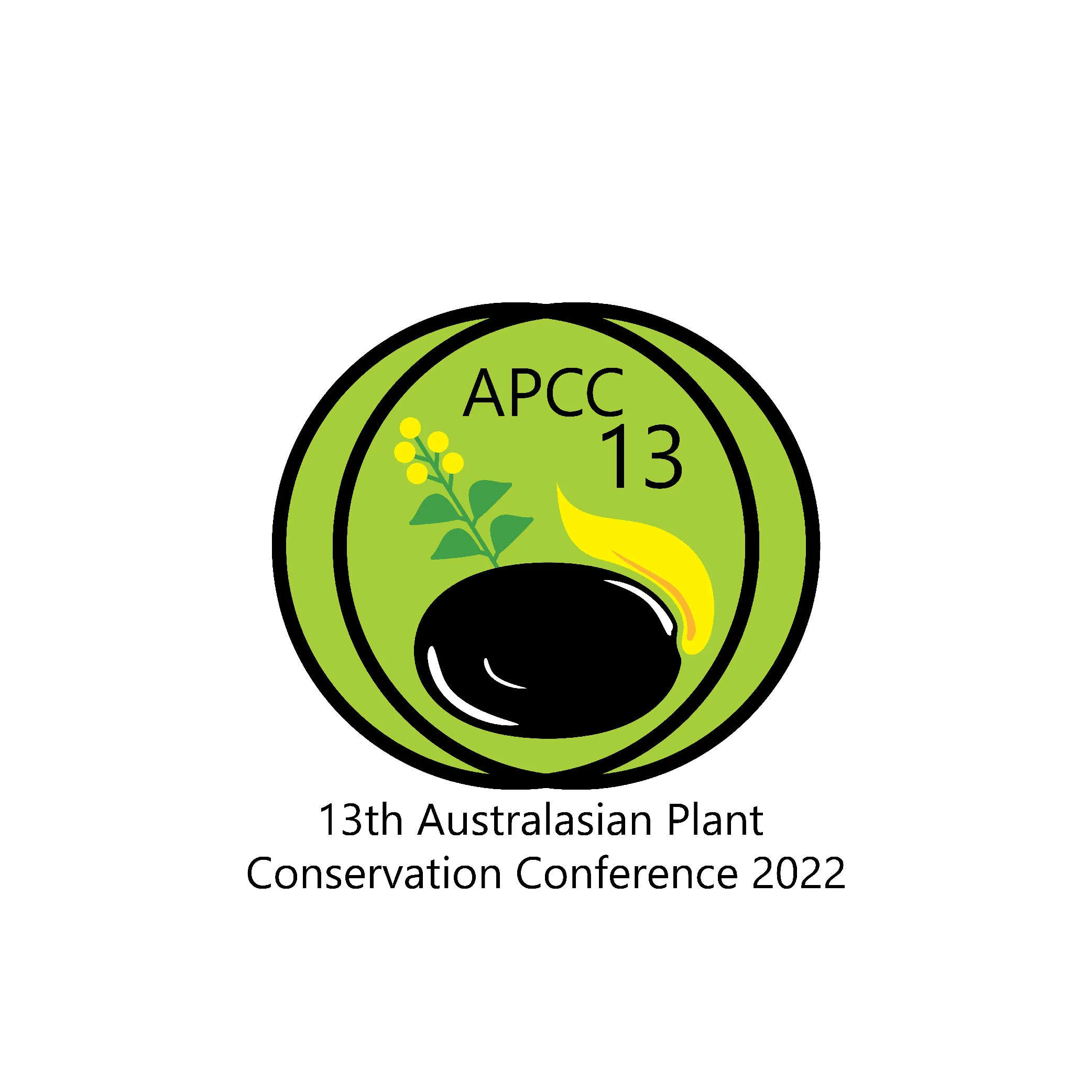  Logo for the 13th Australasian Plant Conservation Conference 2022  
