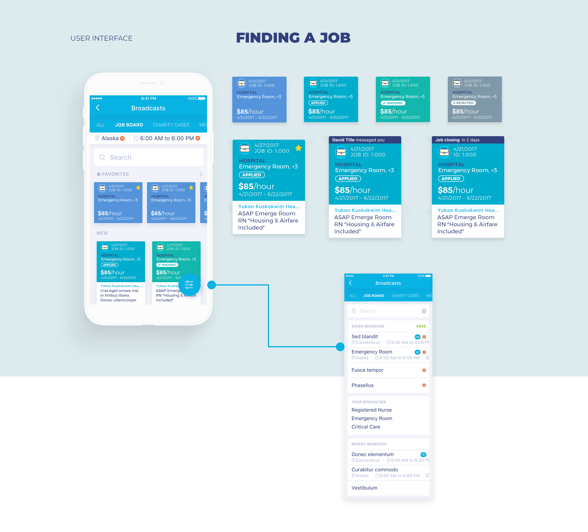 Kure Mobile App - Therapist Finding A Job