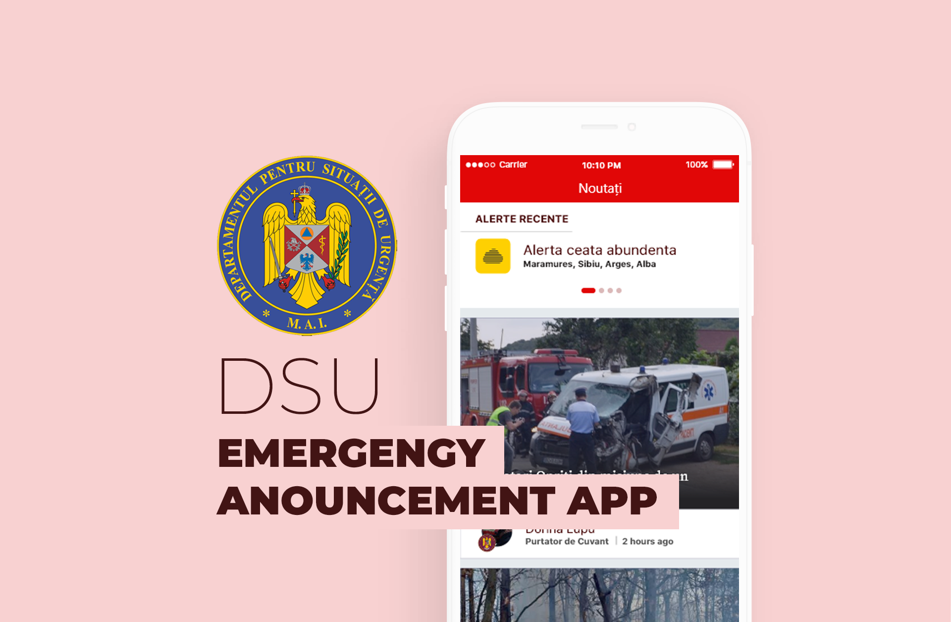 DSU - Emergency Anouncement App