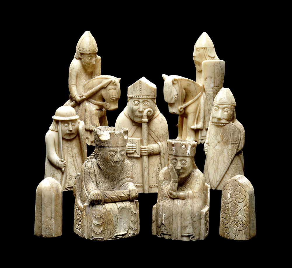 Фото: Trustees of the British Museum «Шахи острова Льюїс». Британський музей.