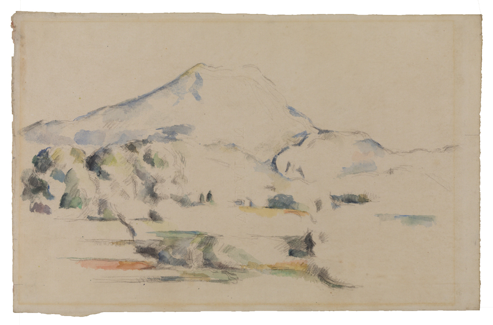 Пол Сезанн, La Montagne Sainte-Victoire. Світлина: Samuel Courtauld Trust