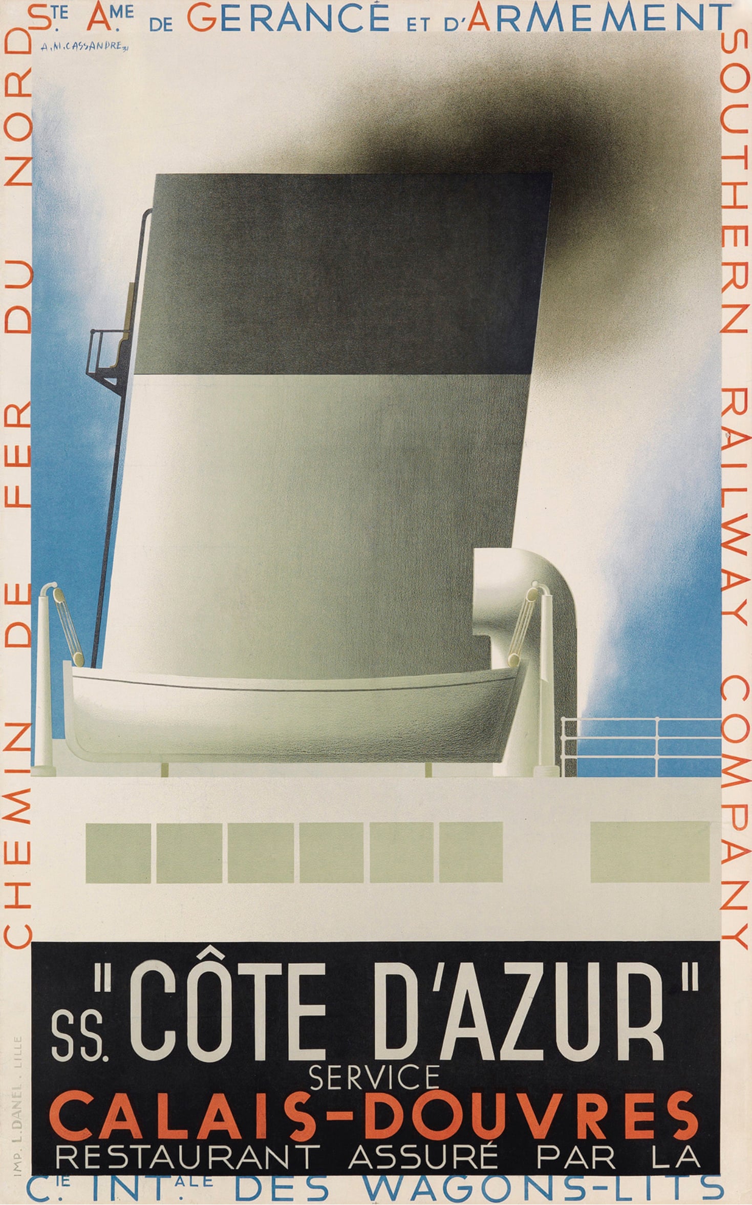 Адольф Мурон Кассандре, 1931