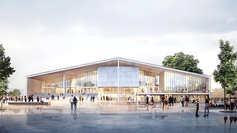 Проєкт Музею мистецтва 20 століття. Світлина: Herzog & de Meuron