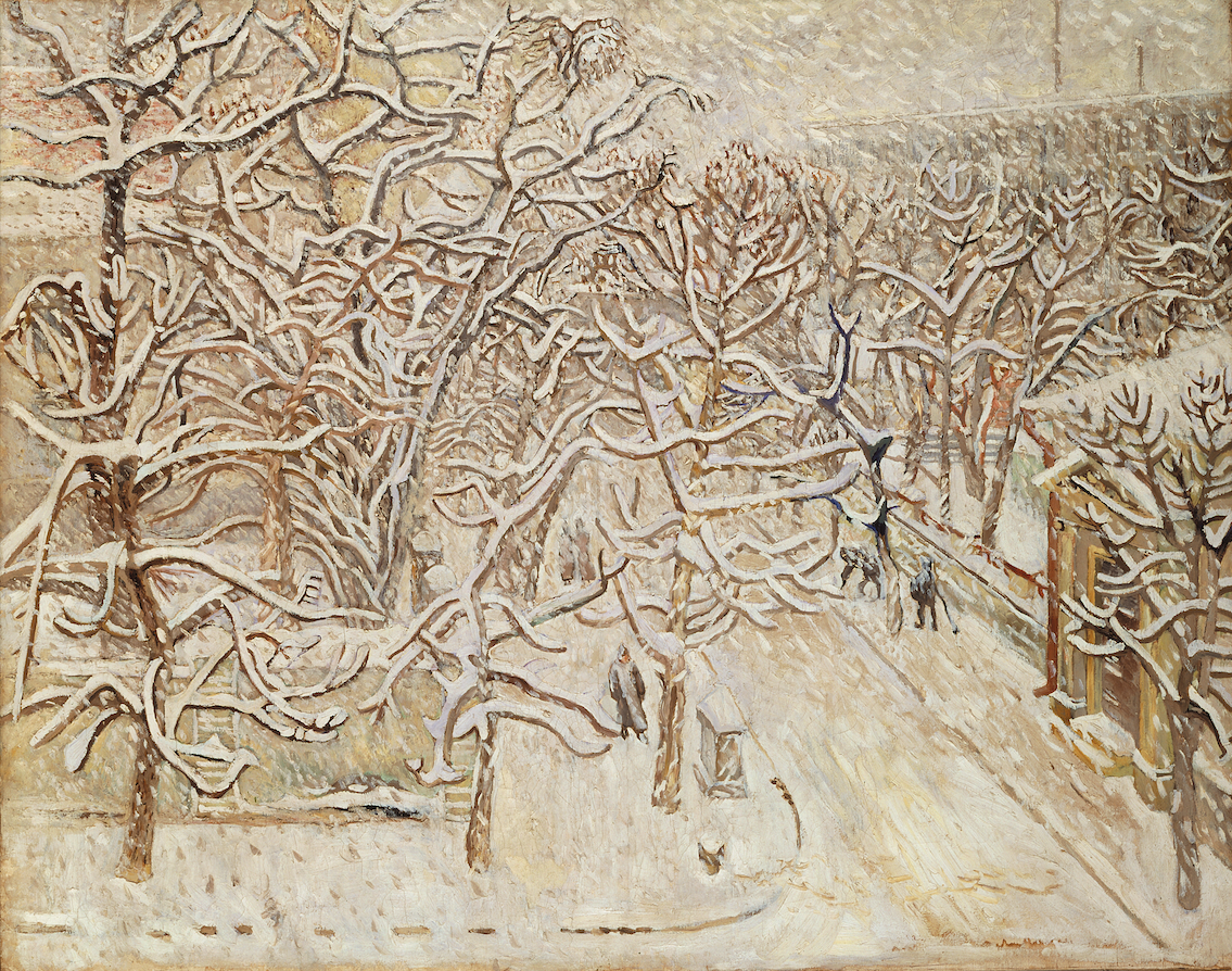 Вулиця Харкова зимою. 1934. Колекція NAMU