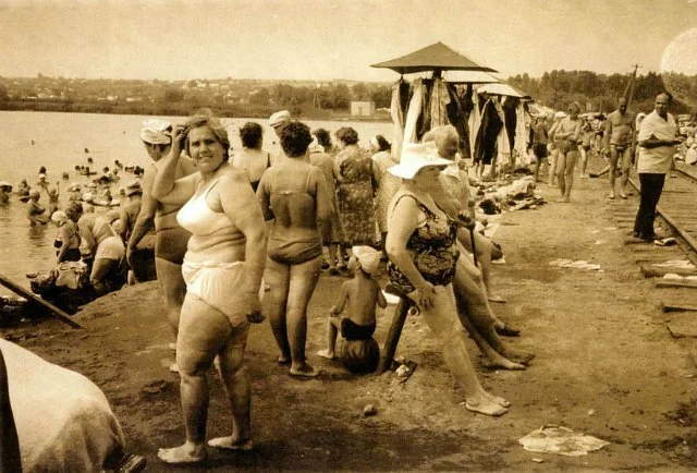 Борис Михайлов «Солоне озеро»,1986