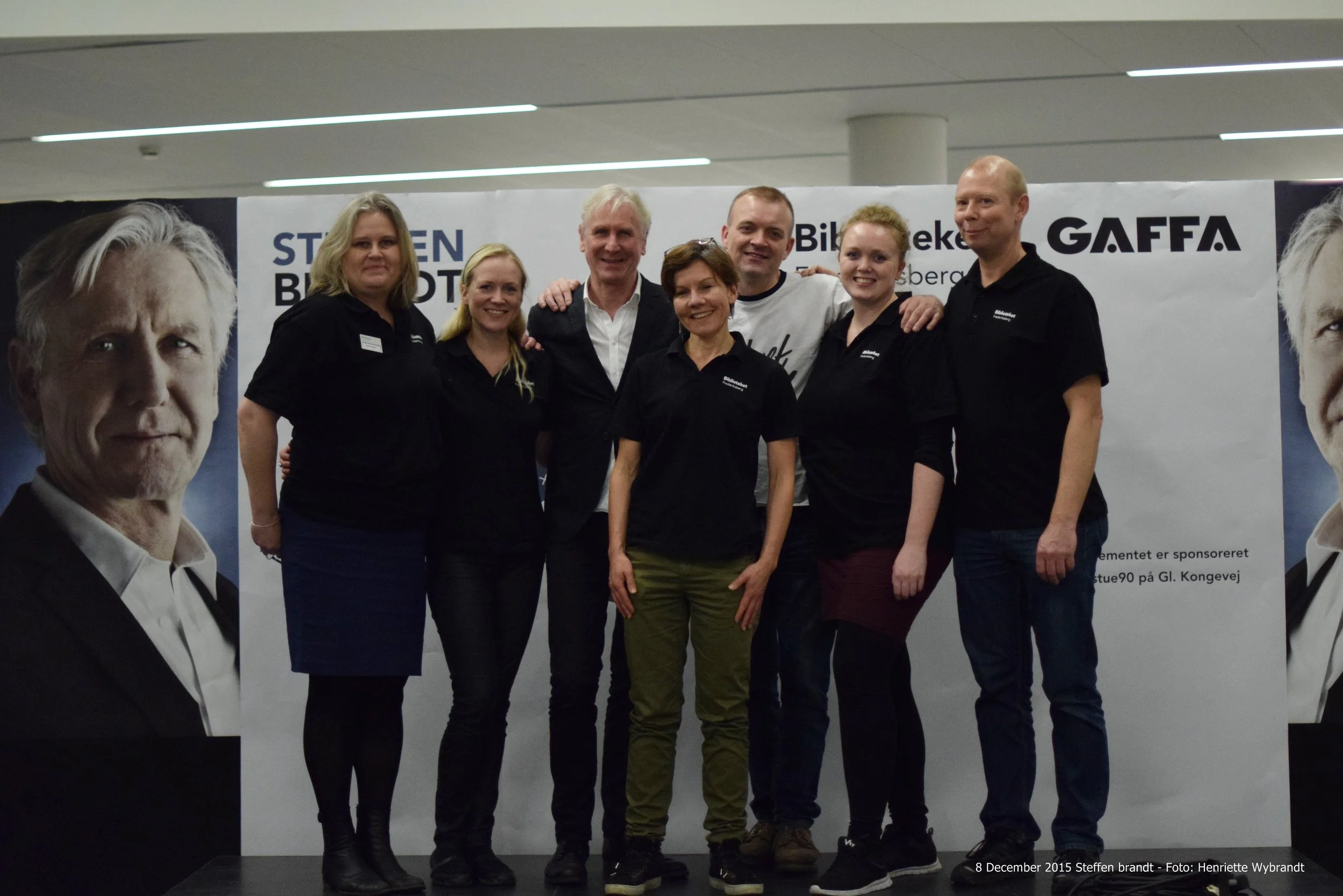 Steffen Brandt. Gaffa Library Session, Frederiksberg 2015