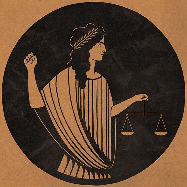 &ldquo;Themis doesn't belong to white supremacists. She's no emblem to fly on the flags of a militarized police force, especially when that force is being used to put down a cry for justice. Let's be clear: none of the classical myths belong to that 