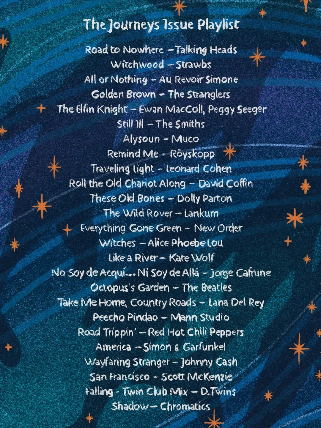 The Journeys Issue Playlist 
