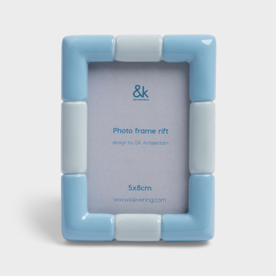 Photo frame rectangle “Ice Blue” by &klevering. Available at Milan ...