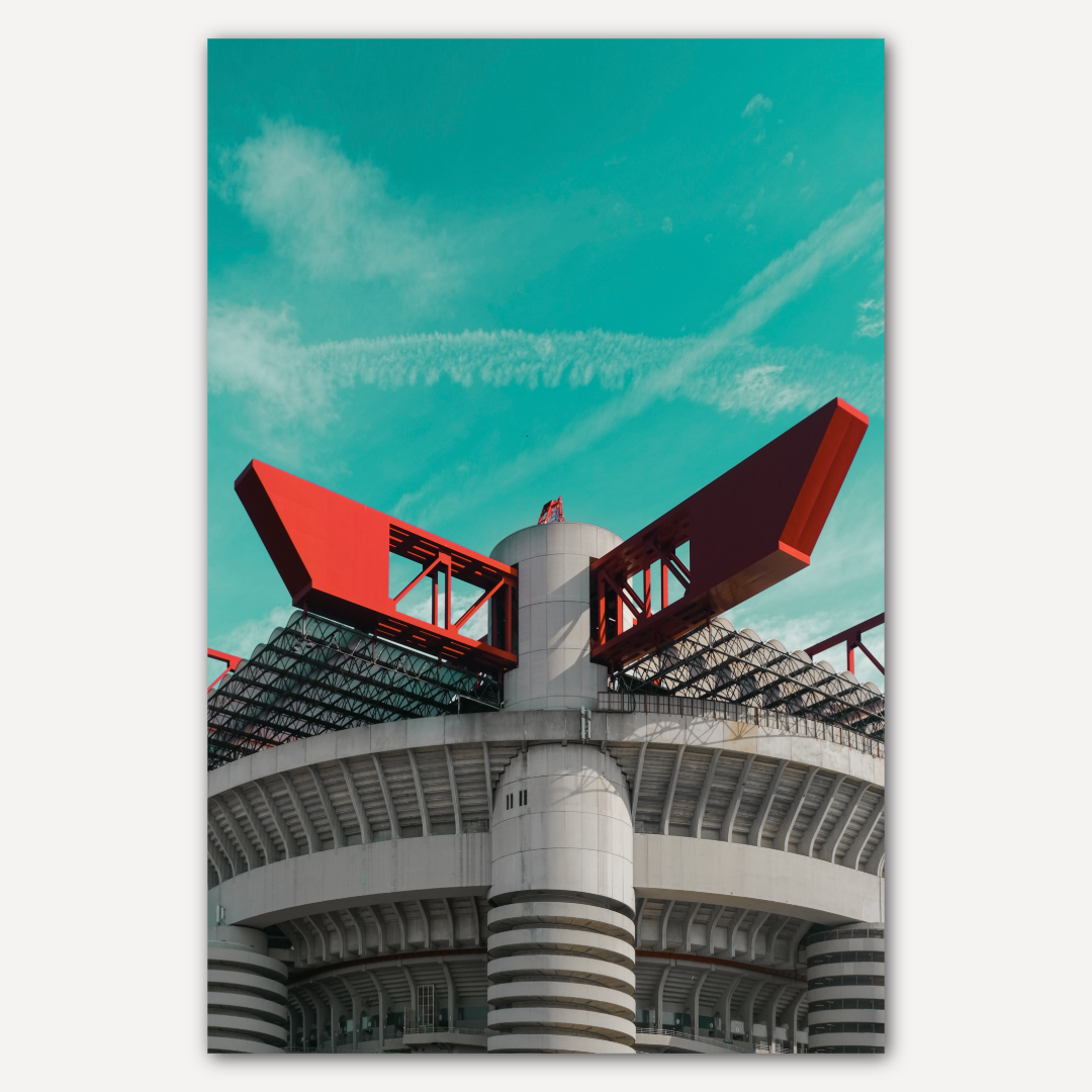 Photograph of the San Siro stadium by Sofia Mangini. Available on our ...