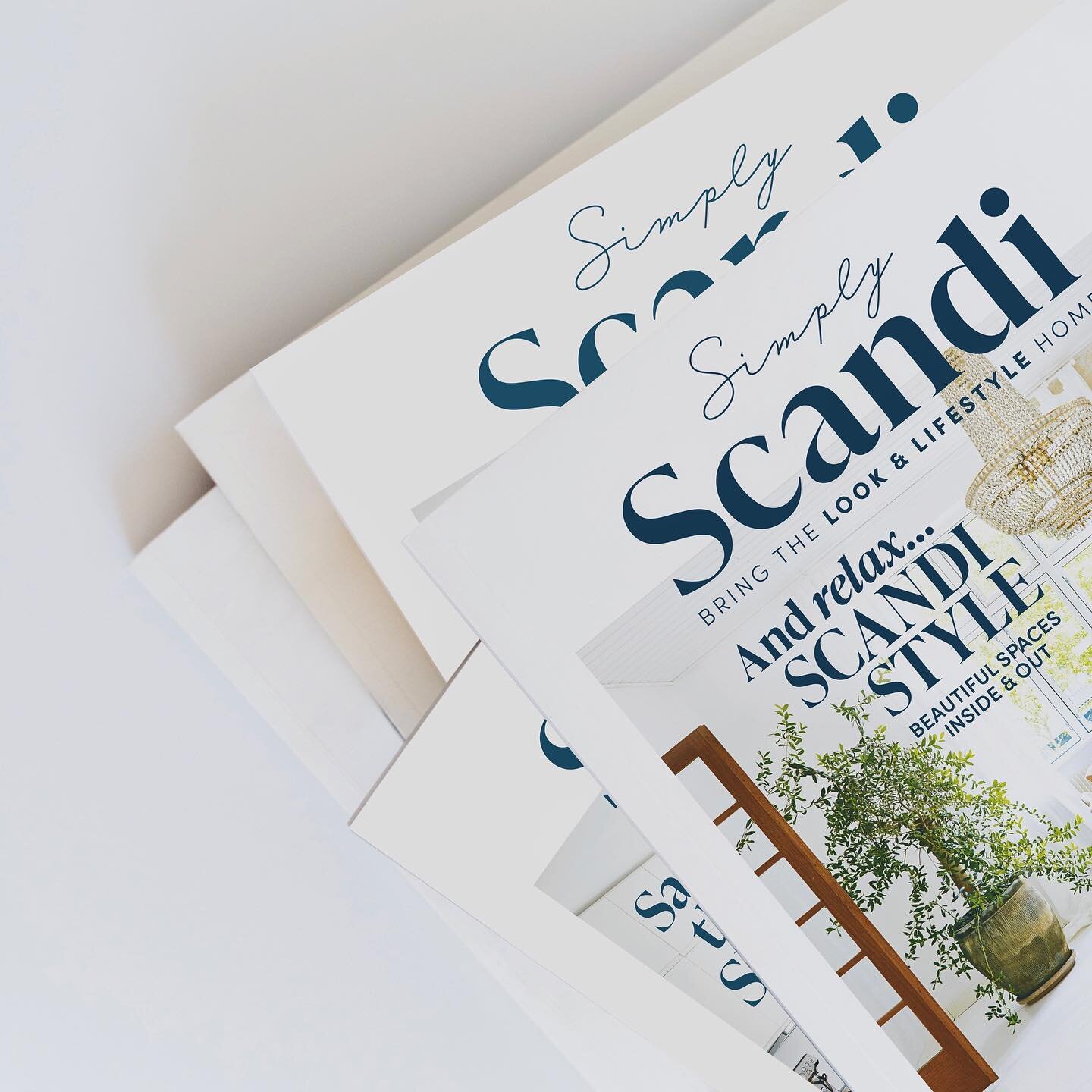 The 10th issue of @simplyscandimag is on sale today 🎉 and it&rsquo;s a stunning summer issue.

Congratulations and a huge thank you to @theformereditor for making it happen - who had a dream, was a little bit petrified 😅, and went for it!

Here&rsq