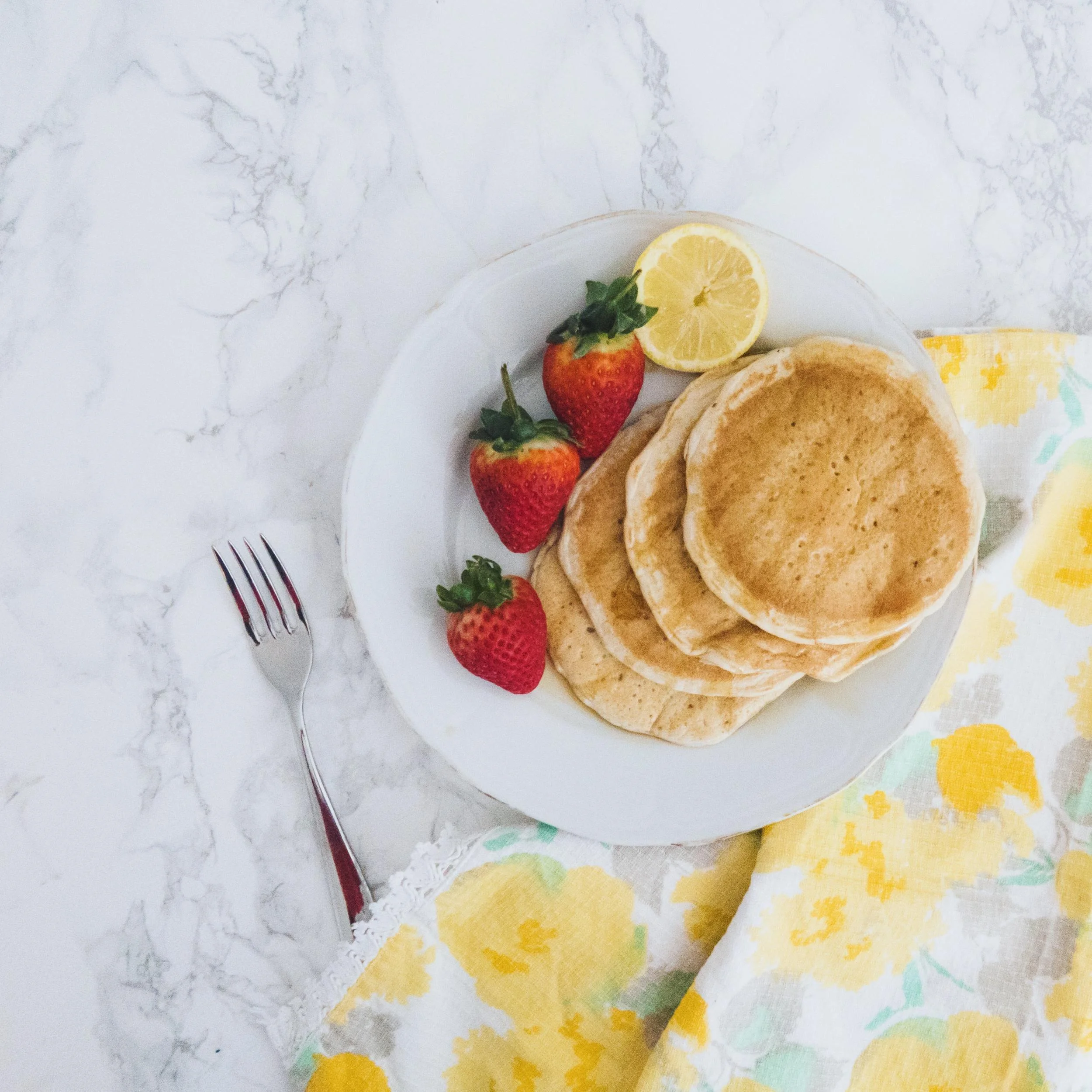 Easy vegan pancakes
