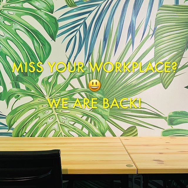 We are opening our door now. 
Welcome back members! 😃

For membership, visit :
plusco.work or email to hello@plusco.work

#pluscowork #platinumplusco #jomplusco #coworkingspace #coworking #coworkingspacekl #coworkingspacekualalumpur #coworkingkl #co
