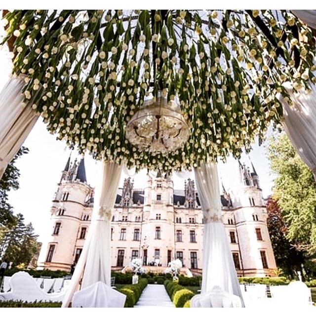 We love this tulip floral chandelier design so much, its definitely one of our fav&rsquo;s - I think we may have a thing for suspended floral designs 🤣🥰 -  is this something you would love to have at your #wedding ? 📸 @janisratniekswedding 💒 @cha