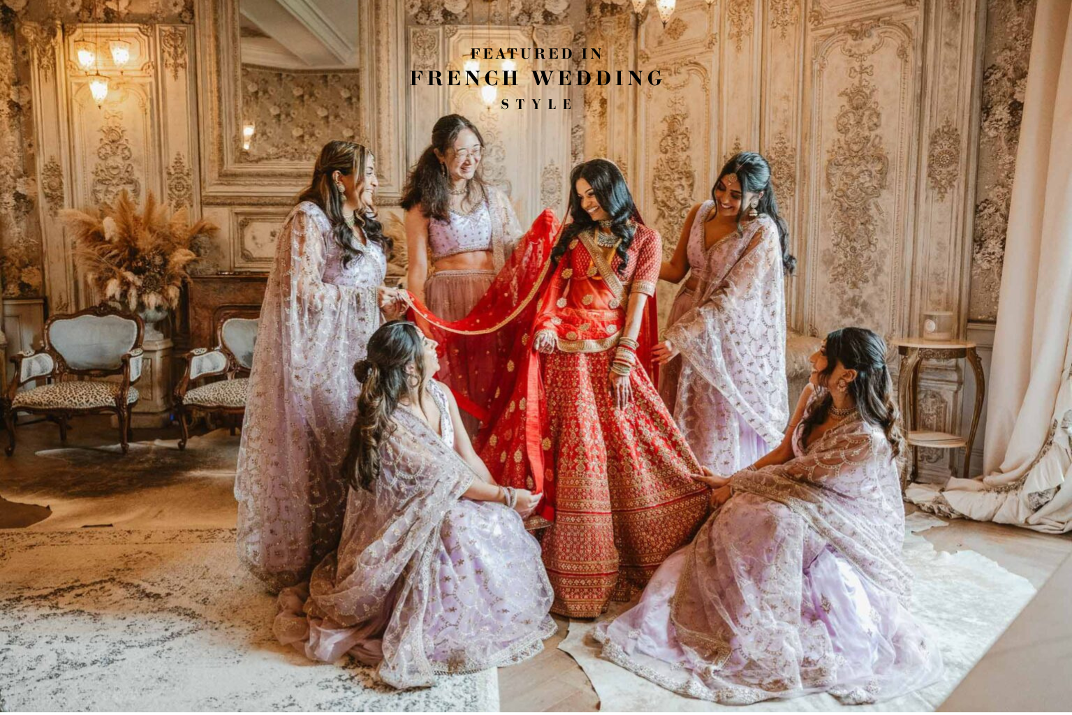 Luxury Indian Wedding at Château Challain