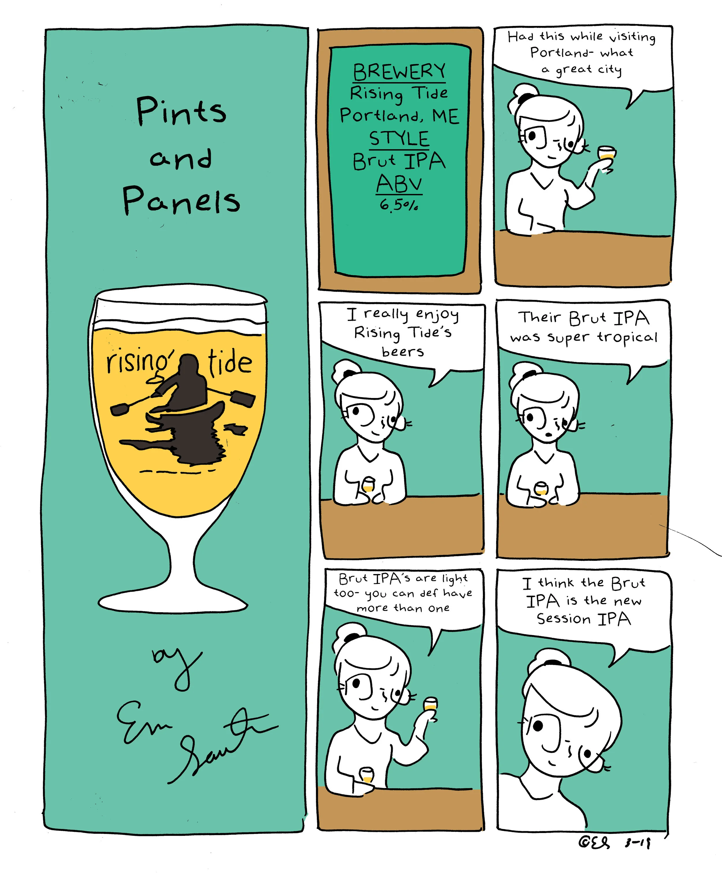 Rising Tide Brut IPA