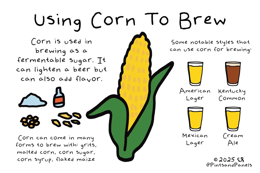 Beer 101- Brewing With Corn — Pints and Panels