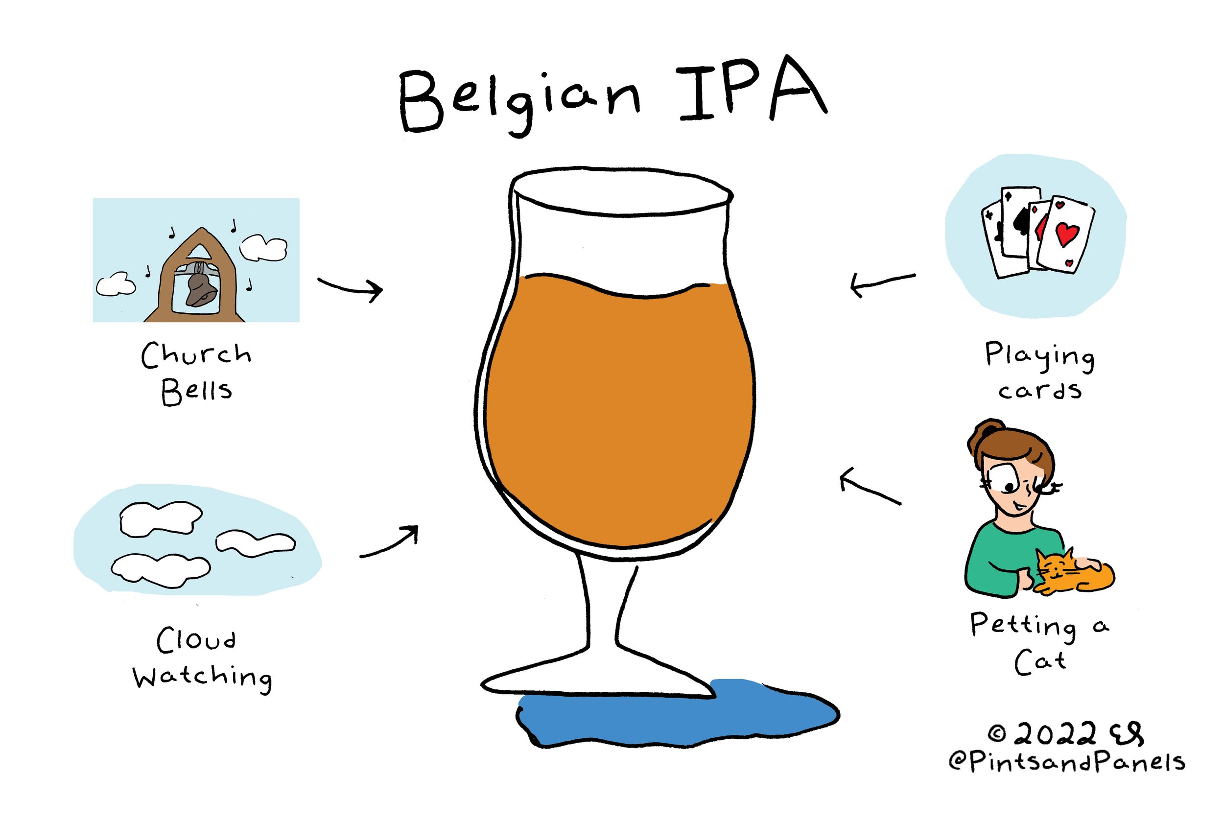 Beer and Life Pairings- Belgian IPA — Pints and Panels
