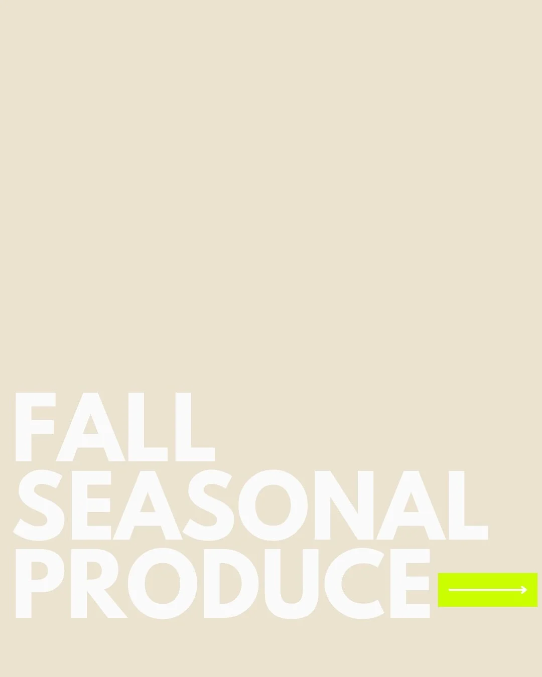 🍂Happy official first day of Fall!🍁 Time to load up on all the beautiful local fall produce you&rsquo;ll find at grocery stores and farmer&rsquo;s markets. Eating seasonally not only supports local farmers, but it also gives your body the freshest 