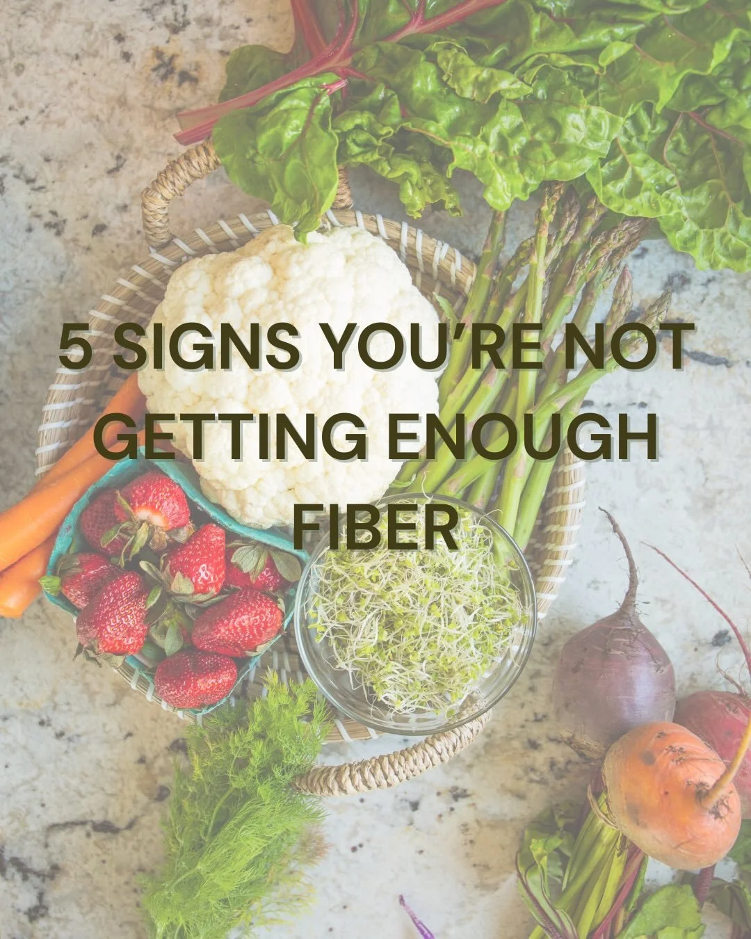 Fiber is one of the most important &mdash; and most under-consumed &mdash; nutrients. Despite strong research showing wide-ranging health benefits, the average person only gets about half of their daily fiber needs.

Are you eating enough fiber?🌿