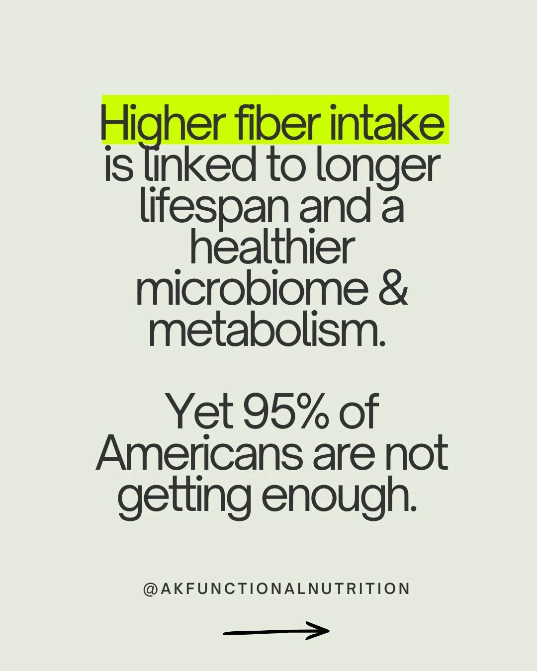 Make sure you&rsquo;re getting enough fiber daily! Most Americans eat only 10-15g daily. 

👉 Aim for around 30g per day from foods like berries, veggies, nuts, seeds, legumes, and whole grains.

Fiber supports: ✨ blood sugar balance ✨ digestion &amp