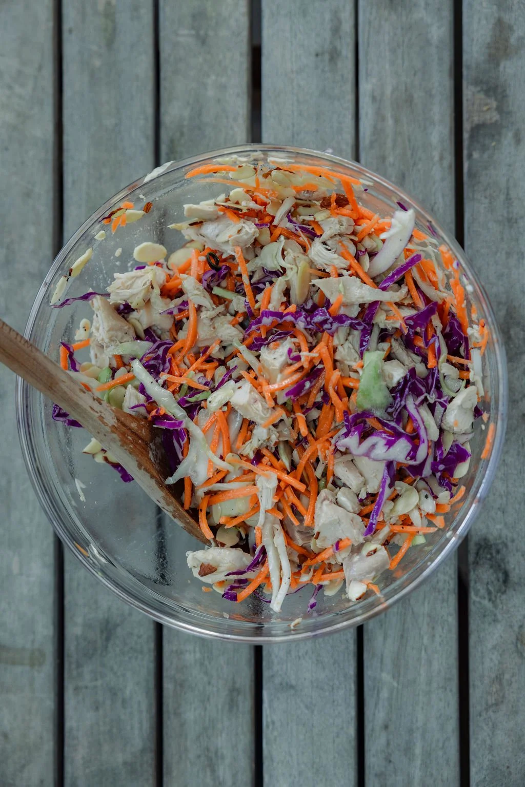 5-ingredient Chinese chicken salad