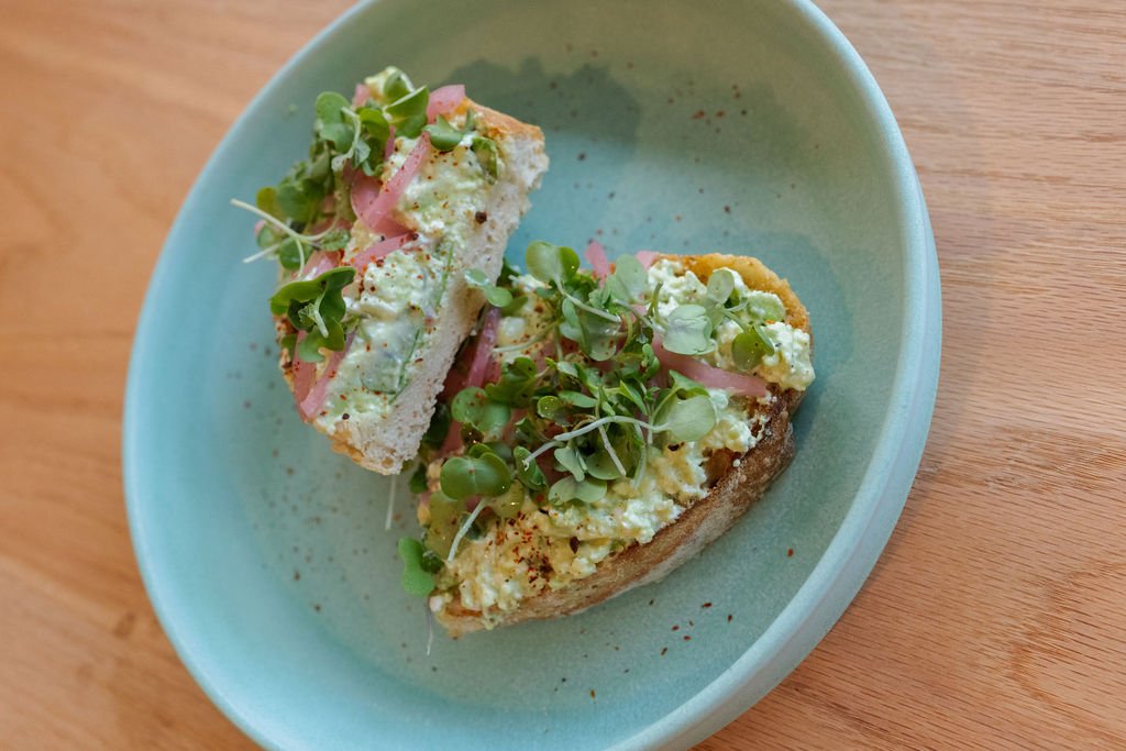 avocado cottage cheese toast