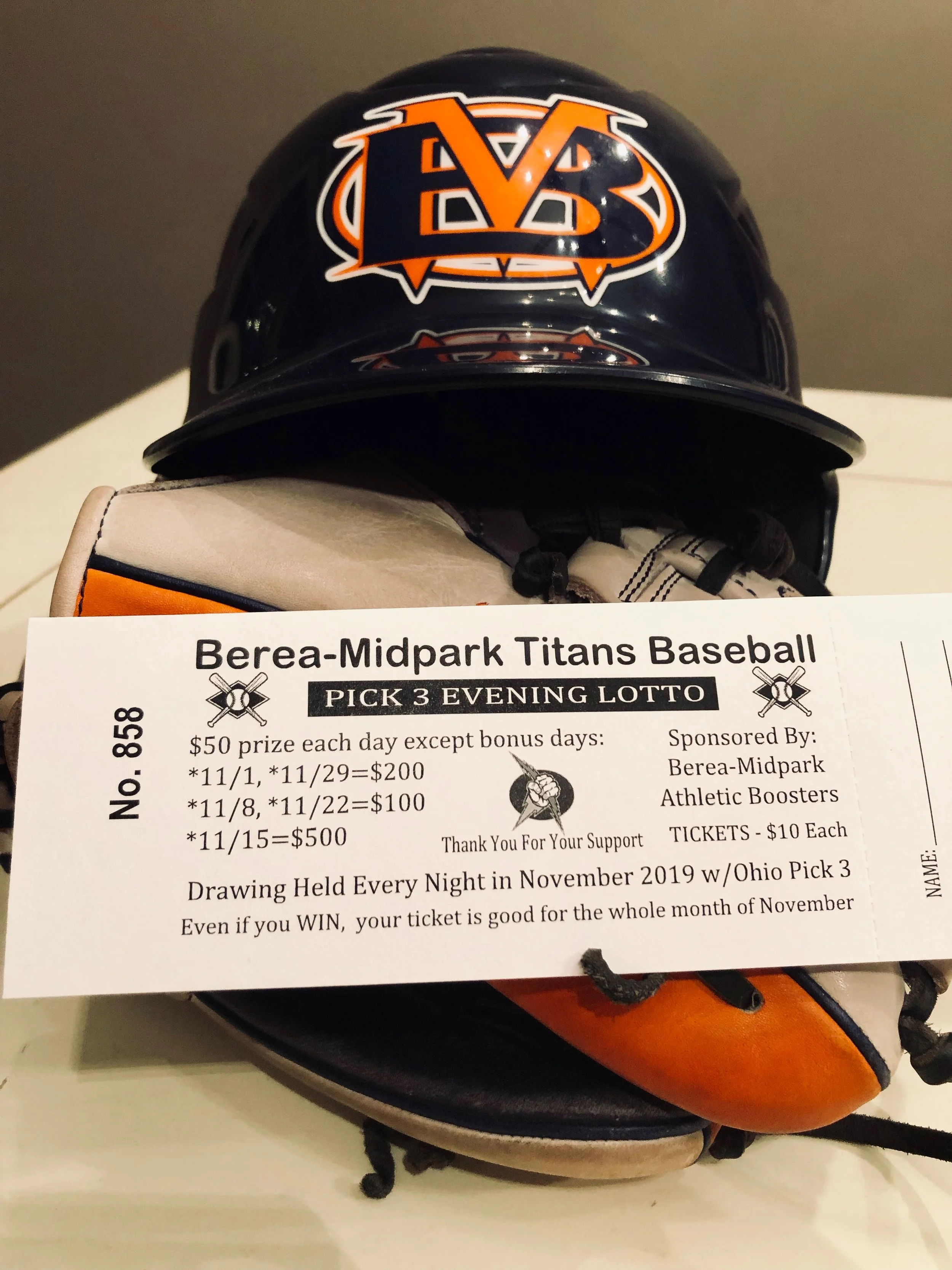 Titans Baseball Pick 3 Tickets