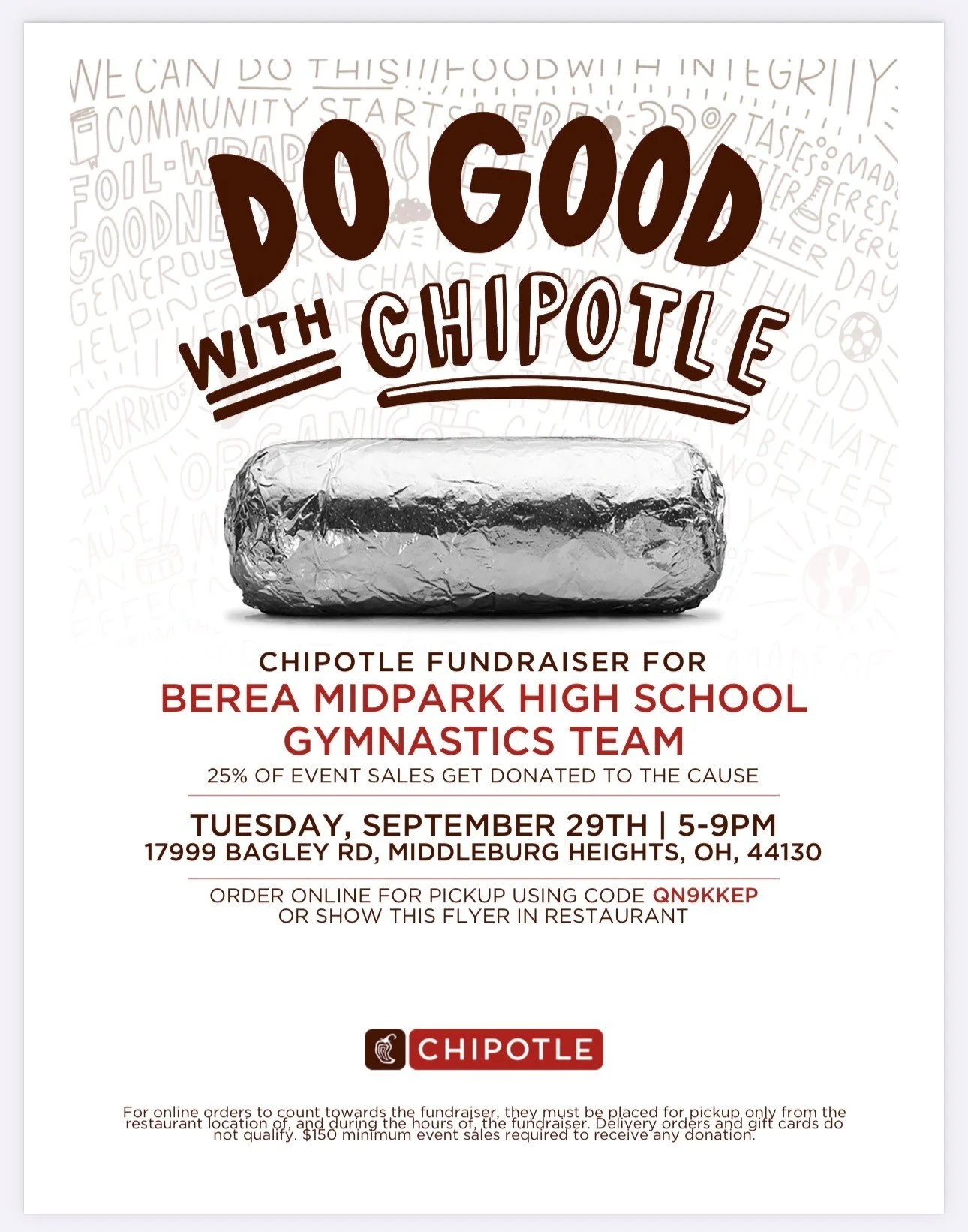 Gymnastics: Chipotle