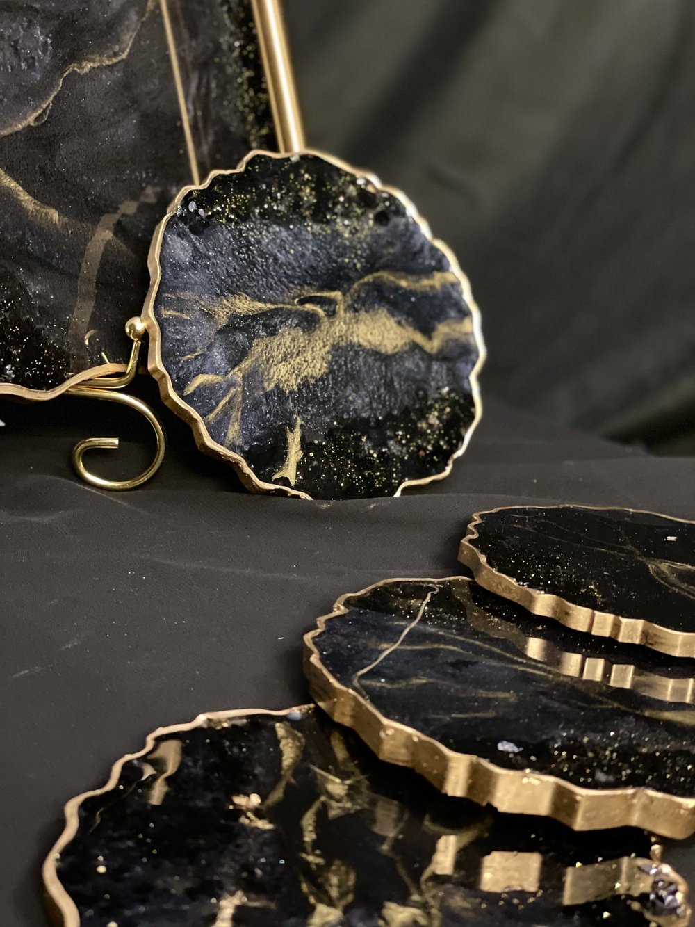 Mineral Resin Art〜Tourmaline Style〜Set Wowza, this is gorgeous