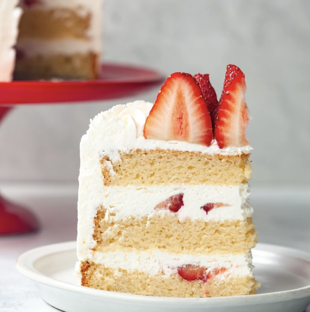 Strawberry Cream Cake