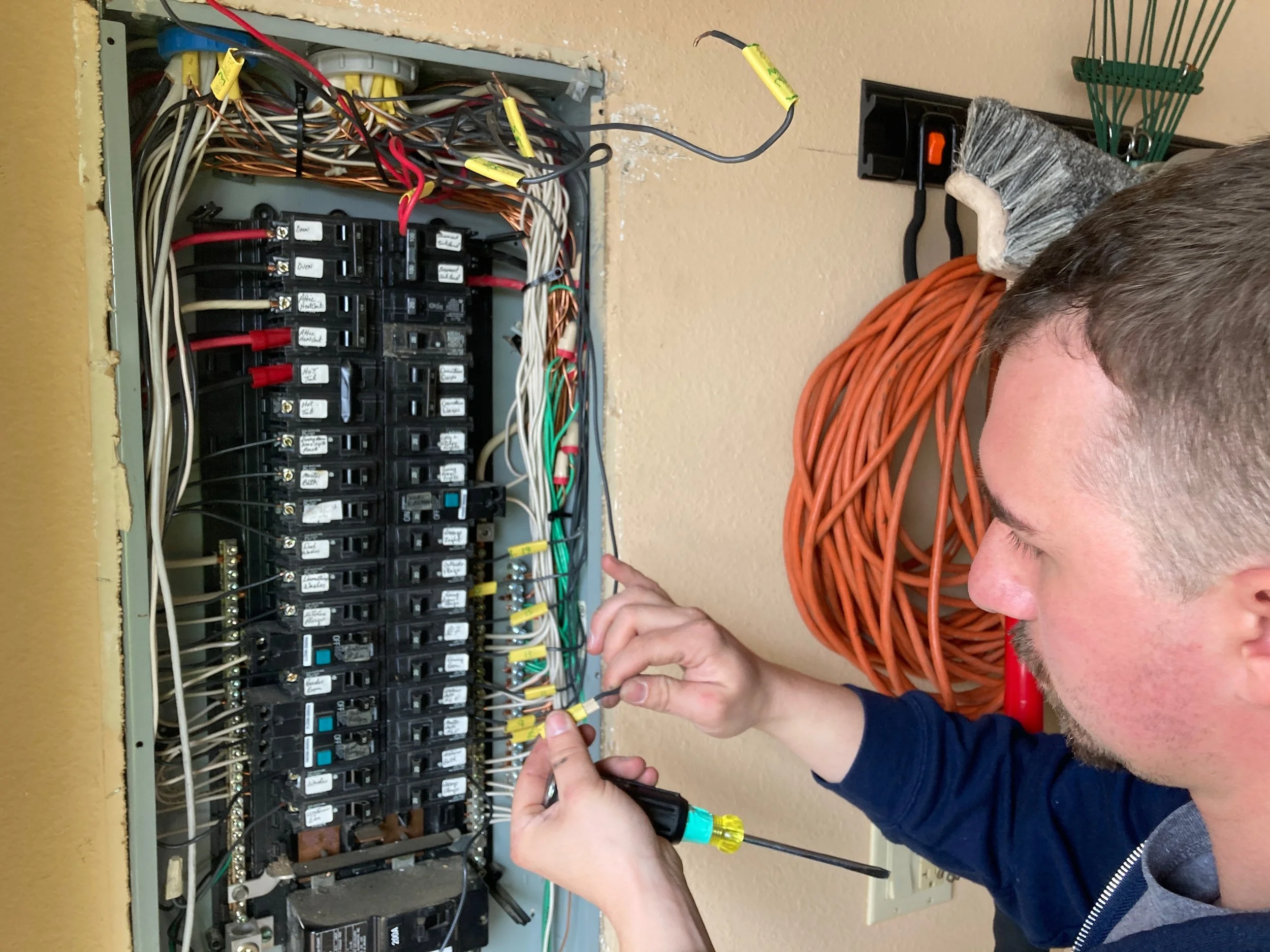 Plumbing, Heating AND Electrical. 