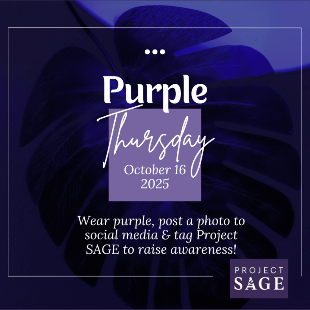 Purple Thursday — Project SAGE