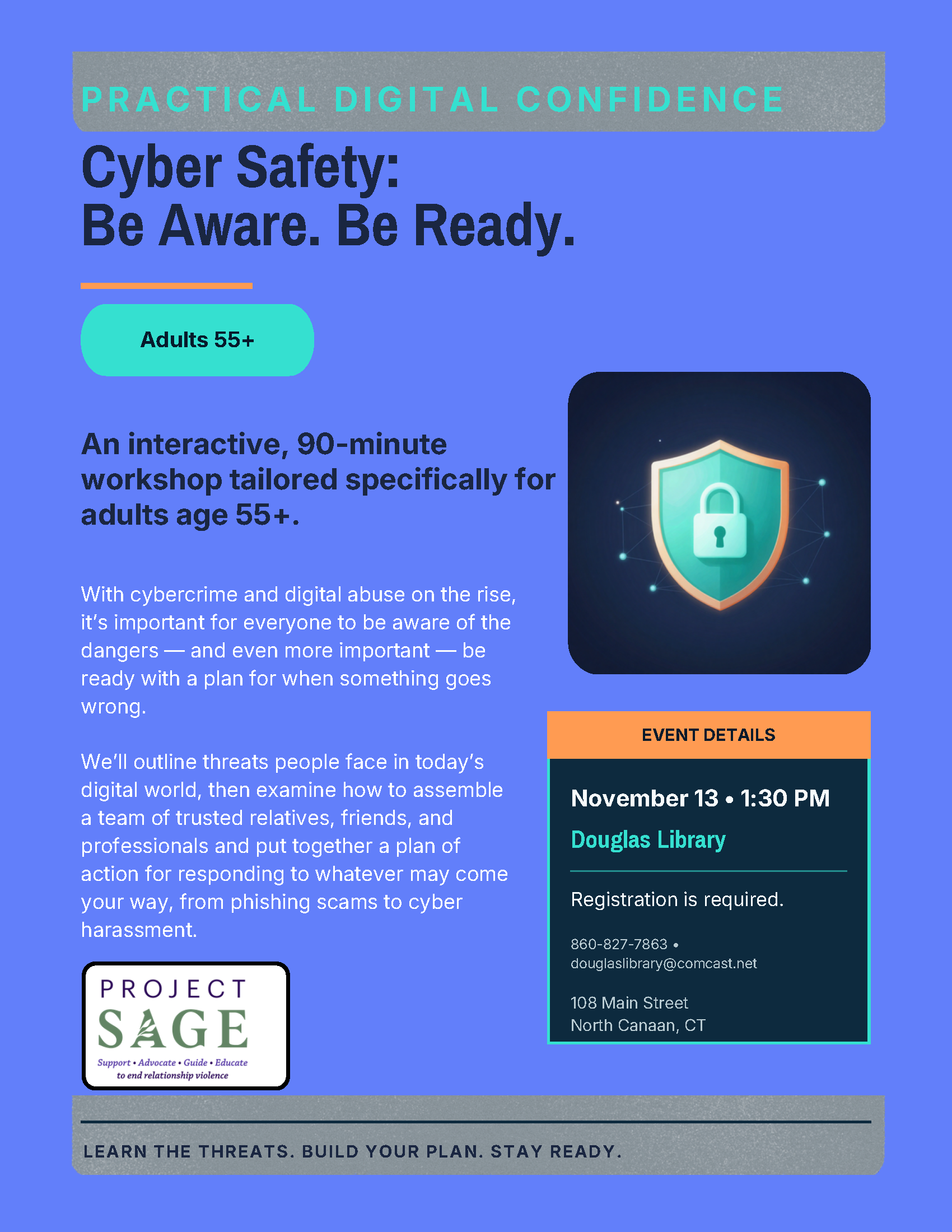 Cyber Safety Event Flyer