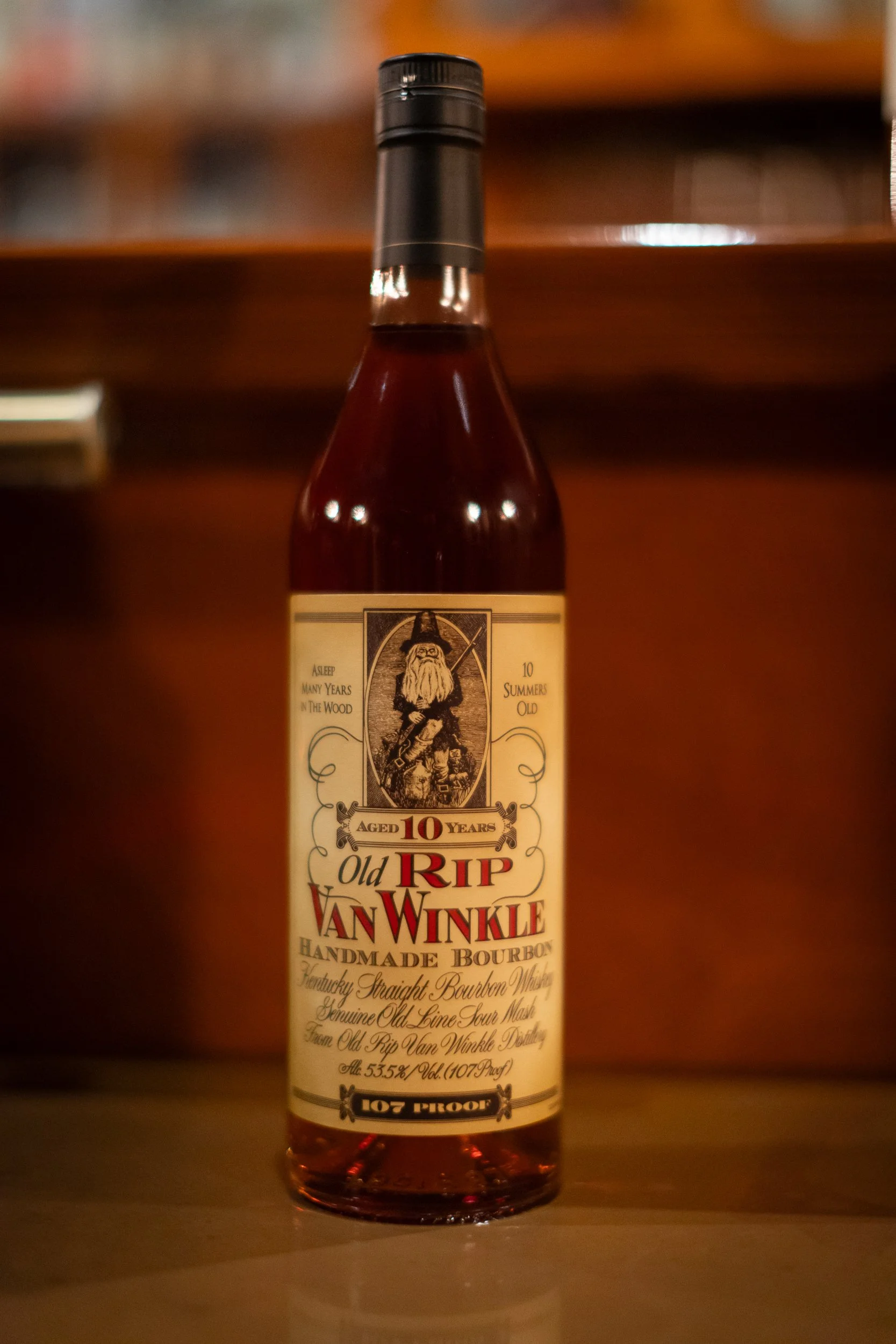 Old Rip Van Winkle 10 Year Bourbon