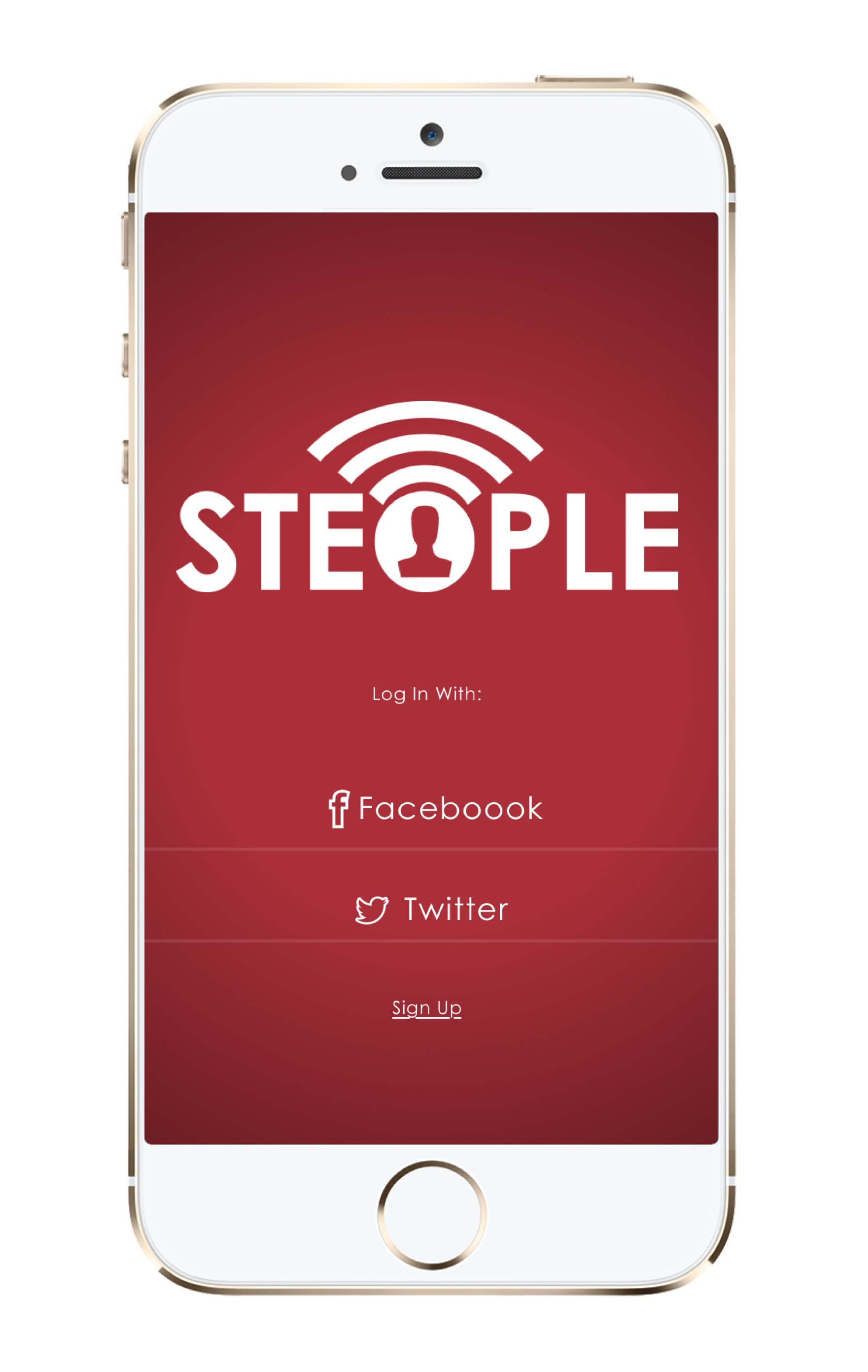 "Steople" (Log in page)