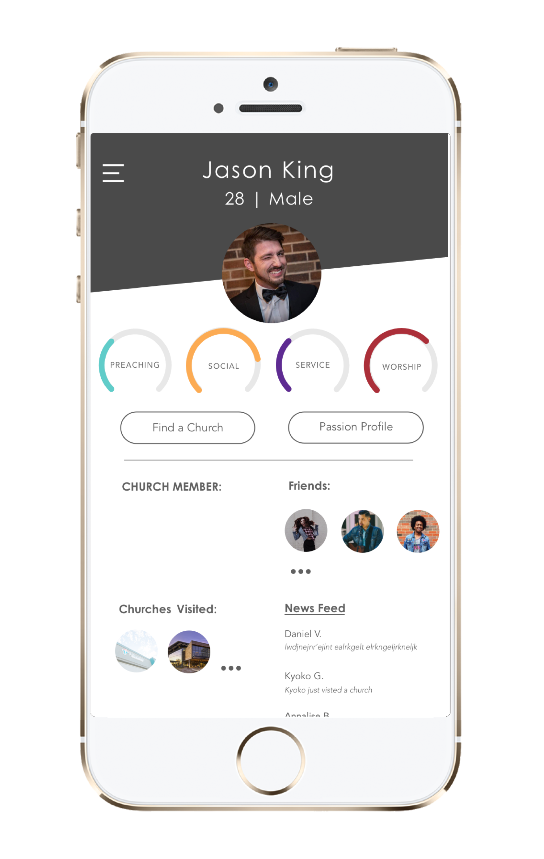 "Steople" (User Profile page)