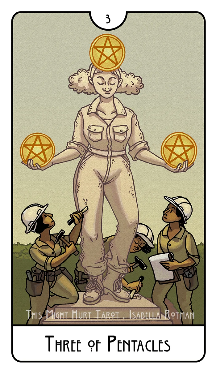 Three of Pentacles