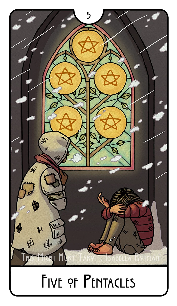 Five of Pentacles