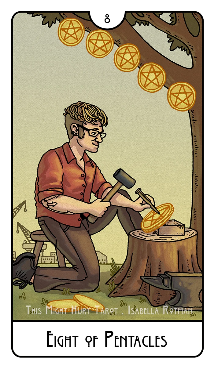 Eight of Pentacles