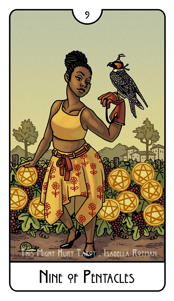 Nine of Pentacles