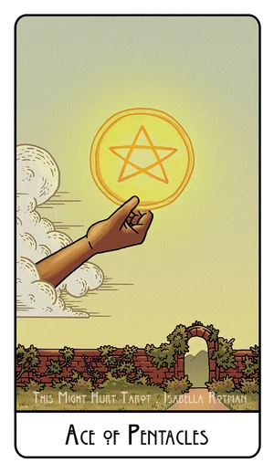 The Suit Of Pentacles This Might Hurt Tarot